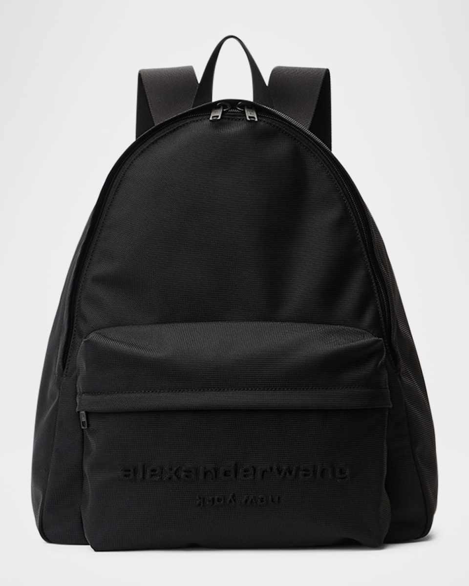 Punch Zip Nylon Backpack